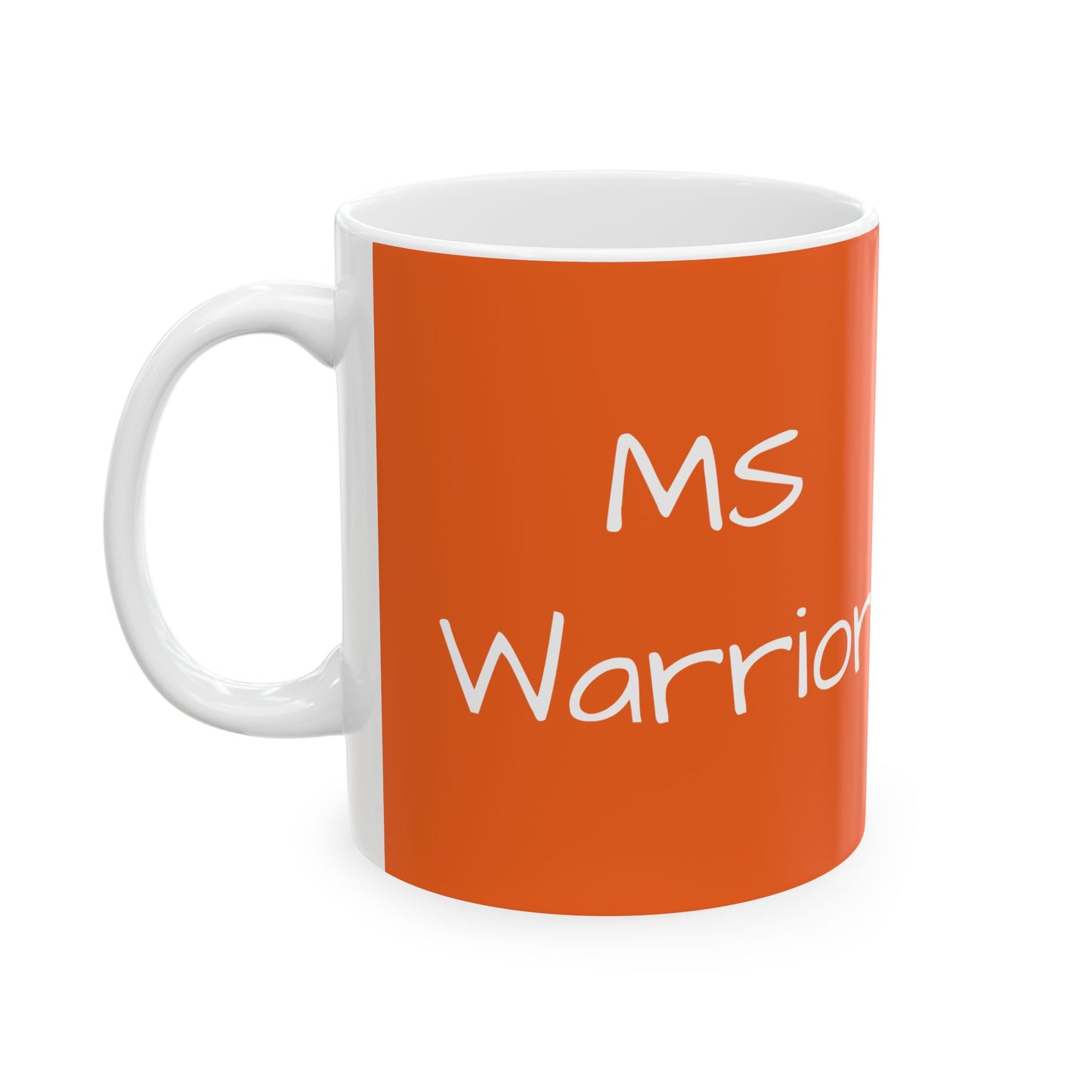 MS Warrior Ceramic Mug Multiple Sclerosis Awareness Coffee Mug, Fighter Gift, Walk Gift