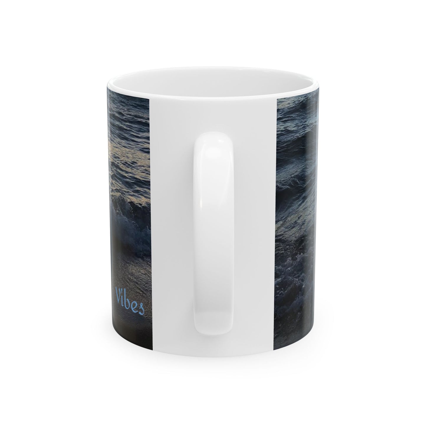 Sunset Wave Vibes at Sand Harbor Park, Lake Tahoe Ceramic Mug