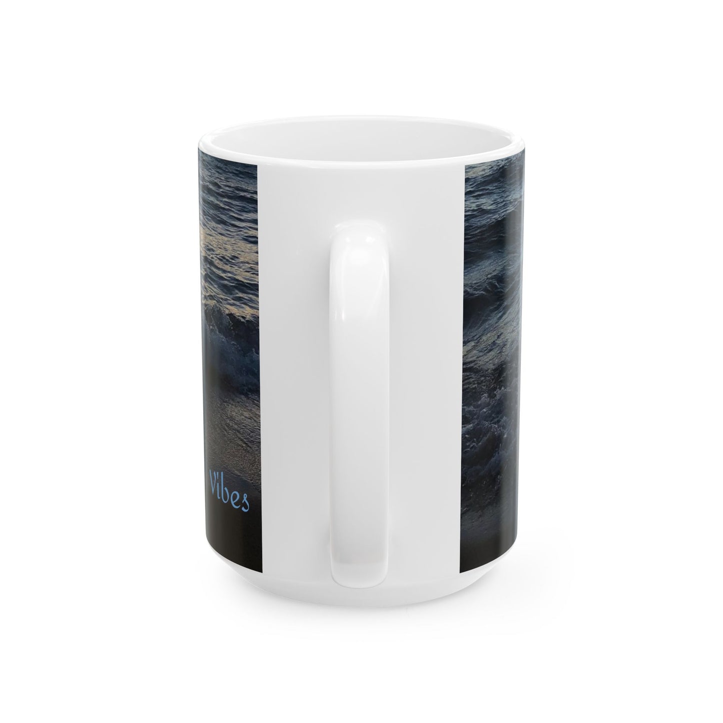 Sunset Wave Vibes at Sand Harbor Park, Lake Tahoe Ceramic Mug